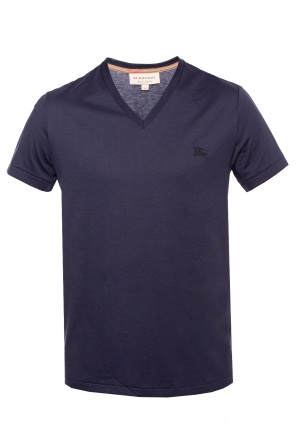 Logo-embroidered t-shirt, zdjęcie 1 Logo-embroidered t-shirt od Burberry
